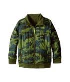 The North Face Kids Reversible Yukon Jacket (little Kids/big Kids) (terrarium Green Mesh Camo (prior Season)) Boy's Coat