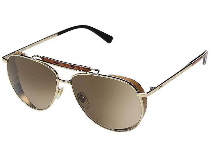 Mcm Mcm119sm (shiny Gold/brown/brown Gradient) Fashion Sunglasses
