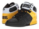 Osiris Nyc83 (black/yellow/white) Men's Skate Shoes