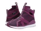 Puma Fierce Strap Swirl (dark Purple/puma White) Women's Shoes