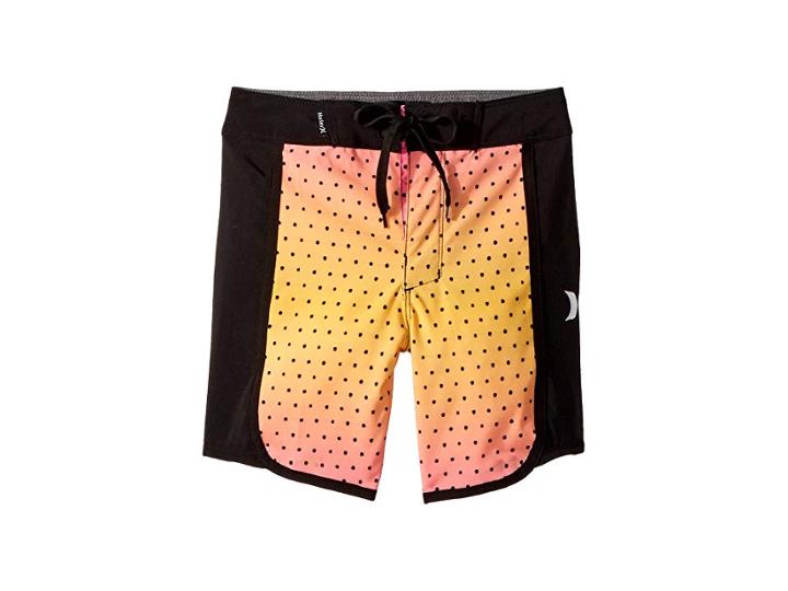 Hurley Kids Third Reef Boardshorts (little Kids) (bright Pink) Boy's Swimwear
