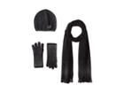 Calvin Klein Ombre Studded Set Three-piece Set (black) Scarves