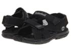 Timberland Kids Mad River 2-strap Sandal (toddler/little Kid) (black) Boys Shoes