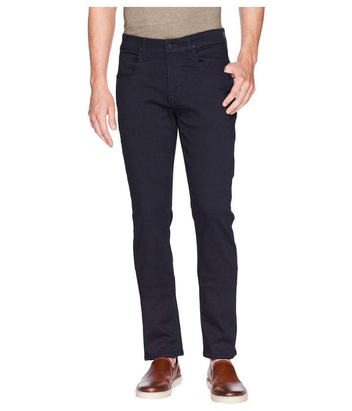 Hudson Byron Straight Zip In Hale Navy (hale Navy) Men's Jeans