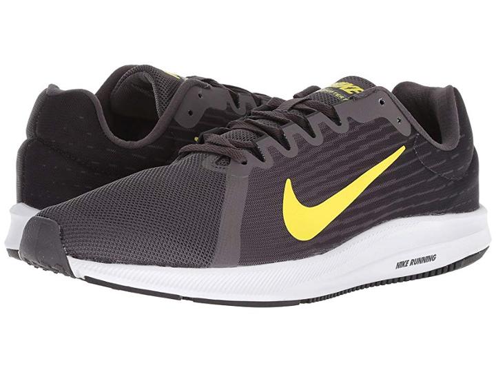 Nike Downshifter 8 (thunder Grey/dynamic Yellow/oil Grey) Men's Running Shoes