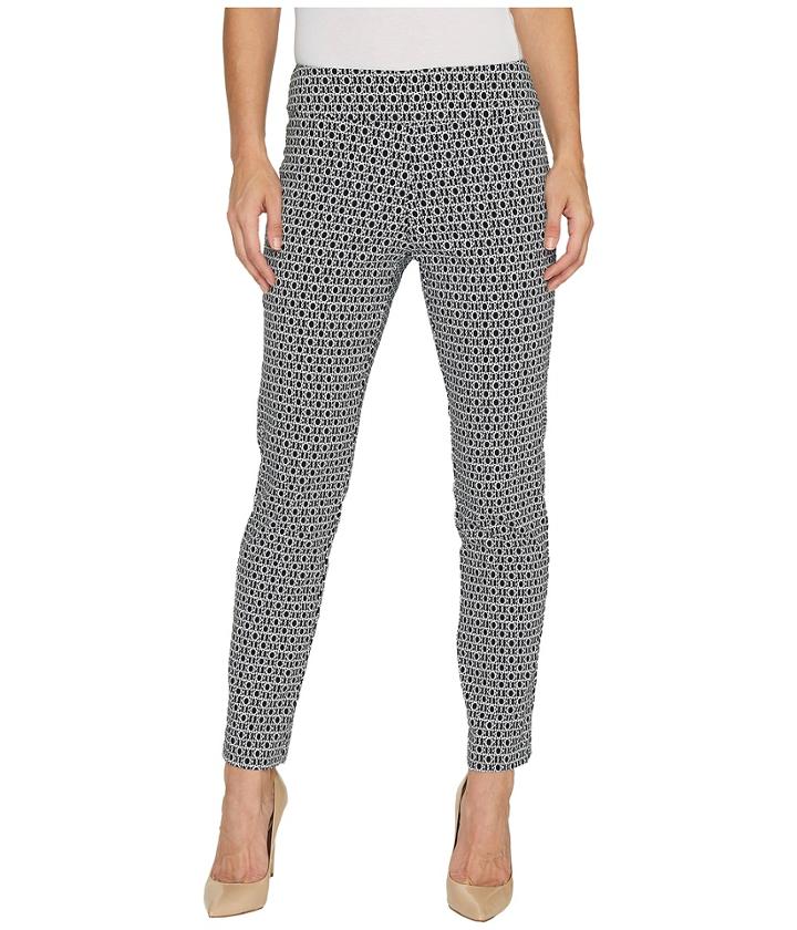 Krazy Larry Pull-on Ankle Pants (black Chain) Women's Dress Pants