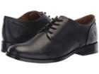 Frye Elyssa Oxford (black Dip-dyed Leather) Women's Lace Up Wing Tip Shoes