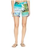 Prana Silvana Boardshort (bluegrass Paradise) Women's Swimwear