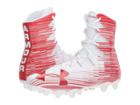Under Armour Ua Highlight Mc (white/red) Men's Cleated Shoes