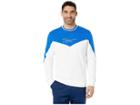 Reebok Classics Crew (white/vital Blue) Men's Clothing