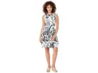 Tommy Hilfiger Delphinium Print Dress (ivory/lavender) Women's Dress