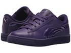 Puma Kids Basket Classic 3d Fs (little Kid/big Kid) (violet Indigo/violet Indigo) Girls Shoes