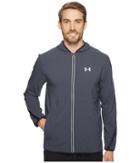 Under Armour Run True Stretch Woven Jacket (stealth Gray/black) Men's Coat