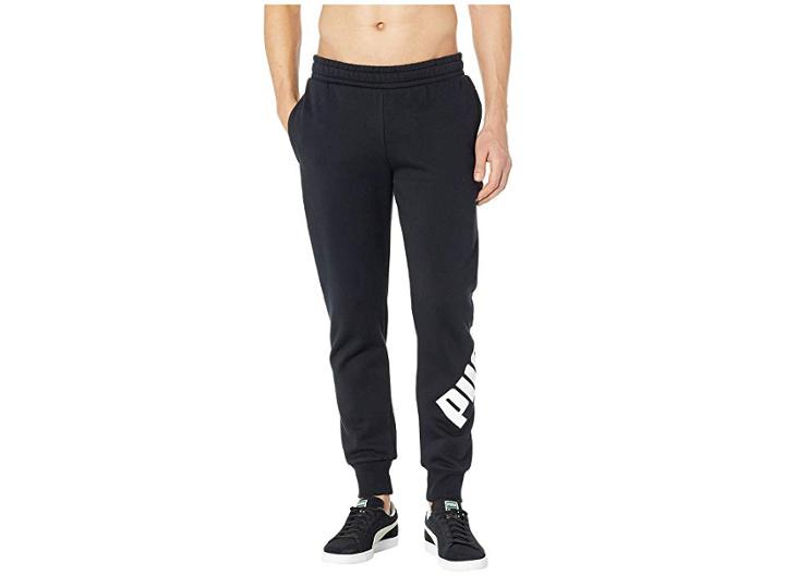 Puma Big Logo Pants (puma Black) Men's Casual Pants