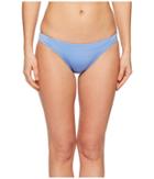 Letarte Solid Classic Bottom (azure) Women's Swimwear