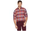 Tommy Bahama Puerto Prism Plaid Shirt (scooter) Men's Long Sleeve Button Up
