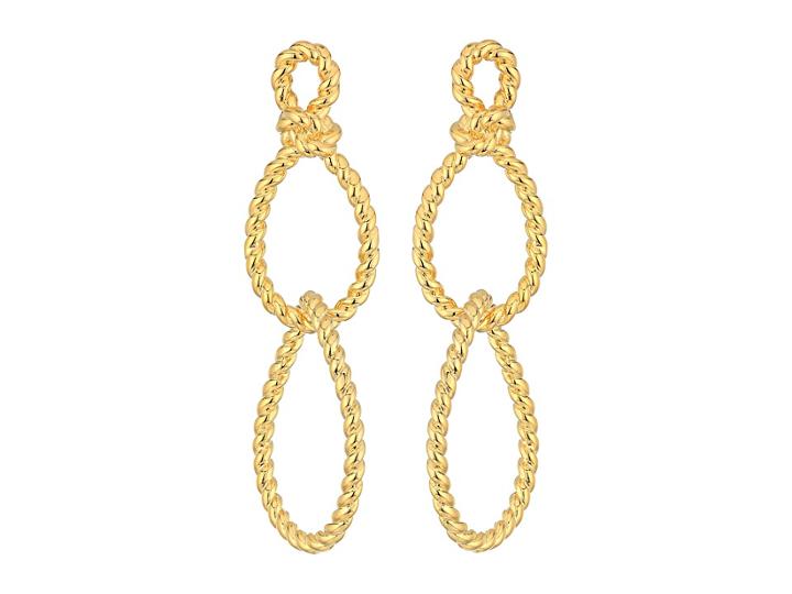 Kate Spade New York Sailor's Knot Statement Earrings (gold) Earring