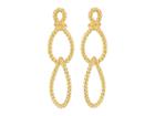 Kate Spade New York Sailor's Knot Statement Earrings (gold) Earring