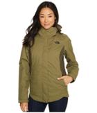 The North Face Mossbud Swirl Triclimate(r) Jacket (burnt Olive Green/new Taupe Green) Women's Coat