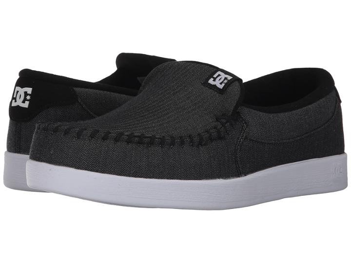 Dc Villain Tx (black/charcoal) Men's Skate Shoes