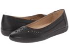 Naturalizer Kana (black Leather) Women's Flat Shoes