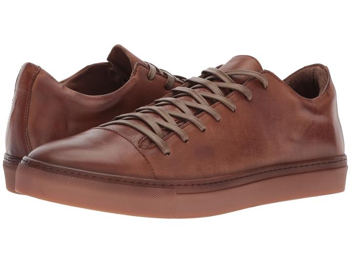 John Varvatos Collection Reed Low Top Sneaker (clay Brown) Men's Shoes