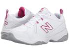 New Balance Wx608v4 (white/pink) Women's Walking Shoes