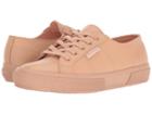 Superga 2750 Fglu Sneaker (blossom Pink Leather) Women's Lace Up Casual Shoes