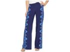 Lilly Pulitzer Bal Harbour Palazzo Pants (bright Navy Twice As Nice Engineered) Women's Casual Pants