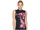 Pearl Izumi Select Escape Sleeveless Graphic Jersey (black/screaming Pink Mineral) Women's Clothing