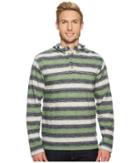 Woolrich Eco Rich Baja Ii Hoodie (malachite Green Ombre) Men's Sweatshirt
