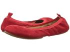 Yosi Samra Samara Flat (pompeiian Red) Women's Flat Shoes