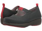 Softwalk Miranda (grey/racer Red) Women's Clog Shoes
