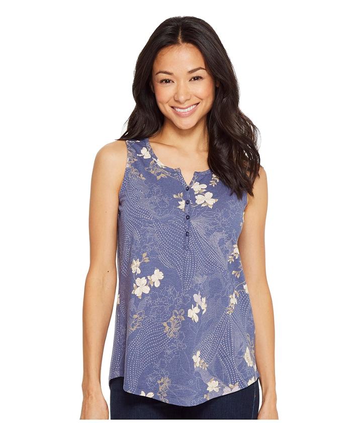 Aventura Clothing Yardley Tank Top (blue Indigo) Women's Sleeveless