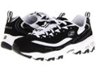 Skechers Extreme (black/white) Women's Lace Up Casual Shoes
