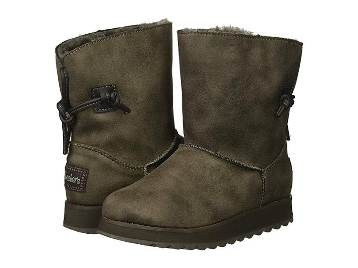 Skechers Keepsakes 2.0 (charcoal) Women's Boots