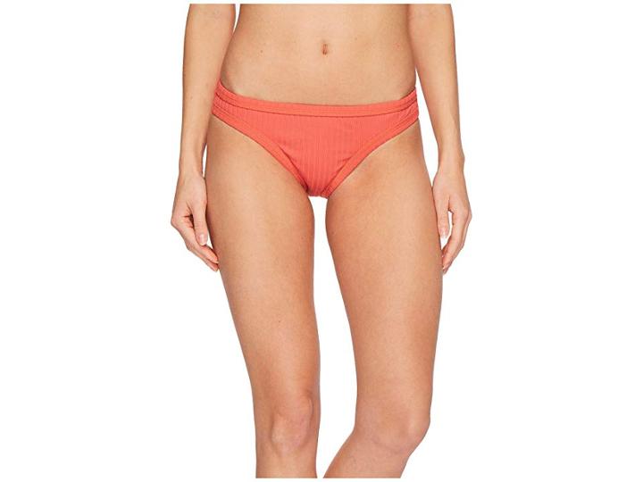 Seafolly Inka Rib Hipster Bottoms (spice) Women's Swimwear