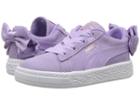 Puma Kids Suede Bow Ac Inf (toddler) (purple Rose) Girls Shoes