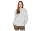 Dylan By True Grit Fresh Air Fleece Cozy Hoodie With Reverse Cuff (vintage Denim) Women's Sweatshirt