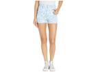 Juicy Couture Denim Pearl Embellished Shorts (blue Chill Sketched) Women's Shorts