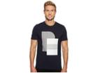 Perry Ellis Pe Logo Crew (dark Sapphire) Men's Clothing