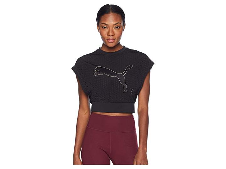 Puma Luxe Tee (puma Black) Women's T Shirt