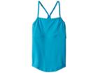 Bloch Kids Keyhole Back Mesh Top (little Kids/big Kids) (turquoise) Girl's Clothing
