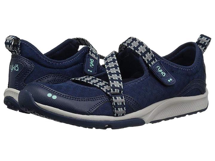 Ryka Kailee (insignia Blue/yucca Mint/summer Grey) Women's Shoes