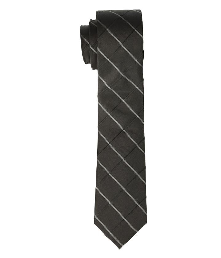 Calvin Klein Waffle Windowpane (black) Ties
