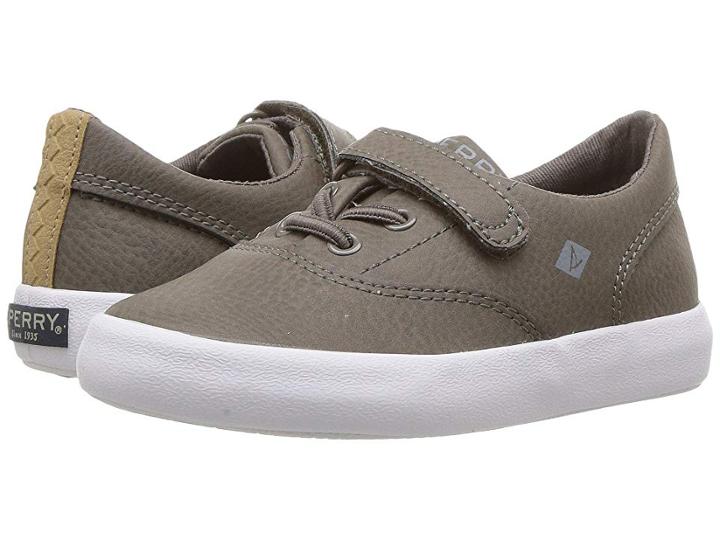 Sperry Kids Wahoo Jr. (toddler/little Kid) (truffle Leather) Boys Shoes