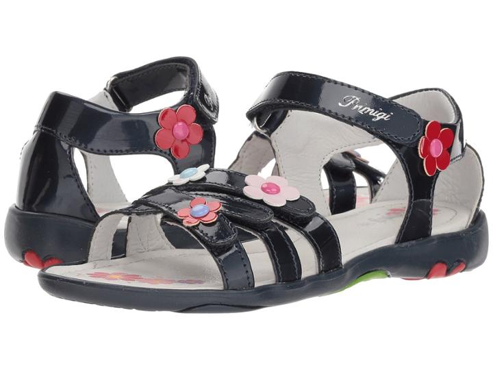Primigi Kids Ppr 14279 (little Kid) (blue) Girl's Shoes