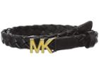 Michael Michael Kors 20mm Veg Braid (black) Women's Belts