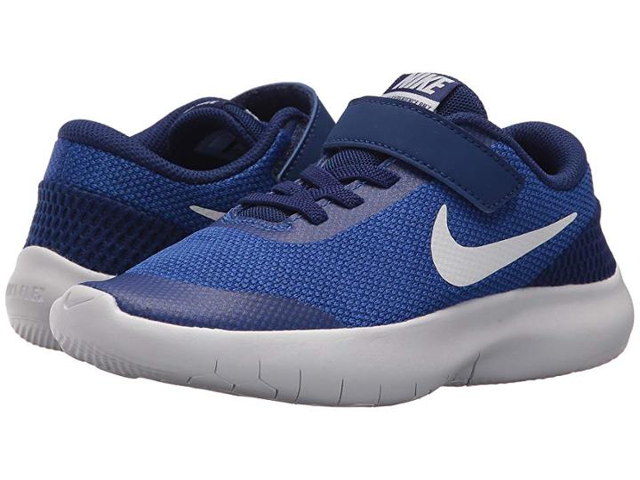 Nike Kids Flex Experience Run 7 (little Kid) (hyper Royal/white/deep Royal Blue) Boys Shoes