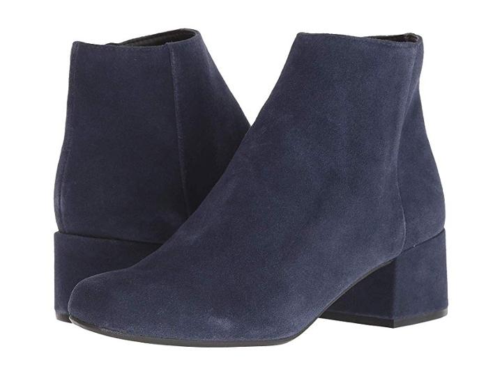 Kenneth Cole New York Rellie Bootie (navy) Women's Zip Boots